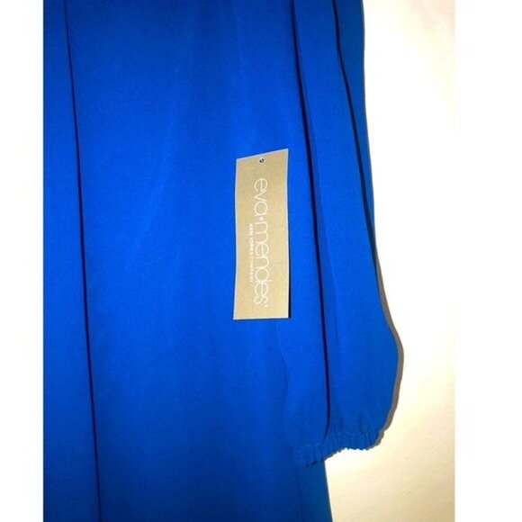 EVA MENDES- WOMENS 3/4 SLEEVE CREW NECK BACK ZIPPER CLOSURE FULLY LINE SIZE S - Picture 6 of 9